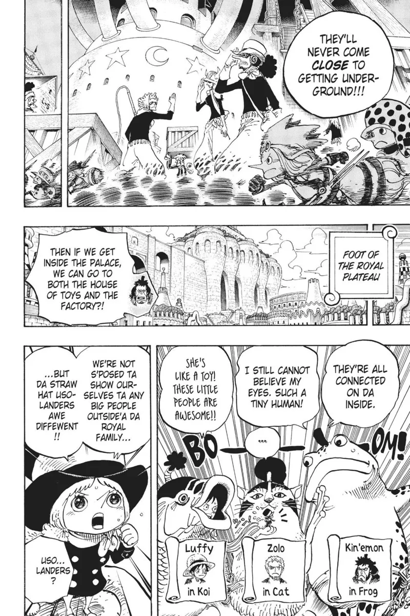 One Piece chapter 734