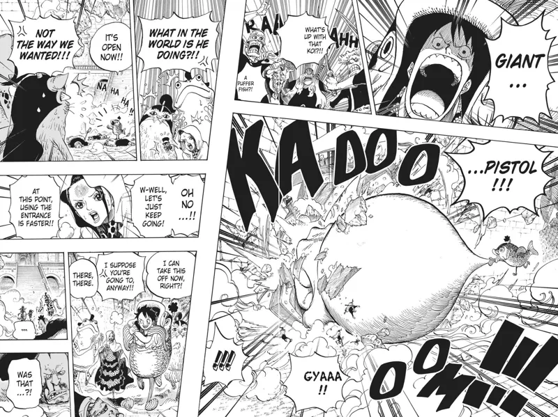 One Piece chapter 736