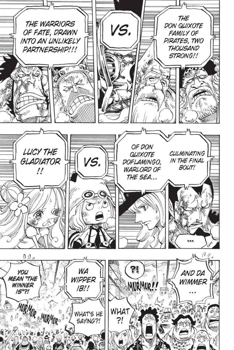 One Piece chapter 791