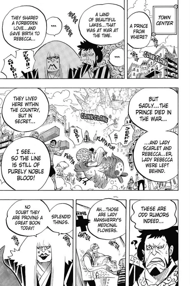 One Piece chapter 796