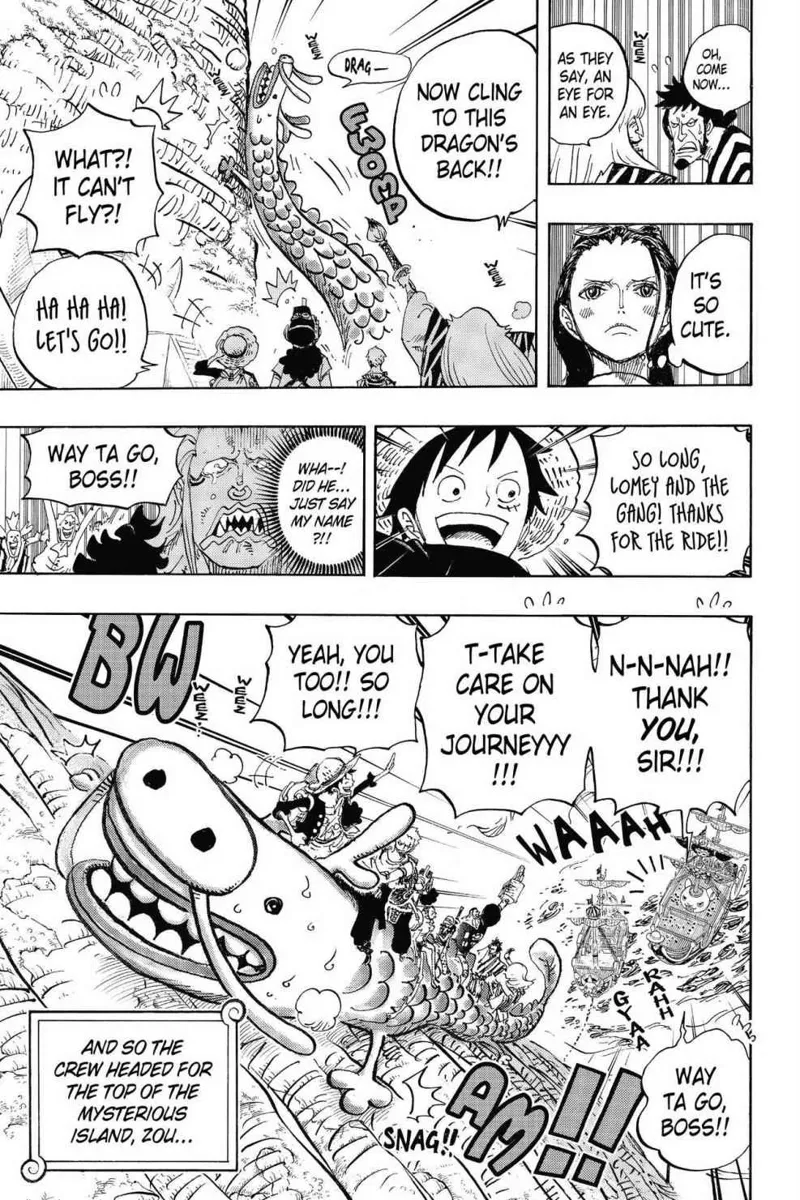 One Piece chapter 803