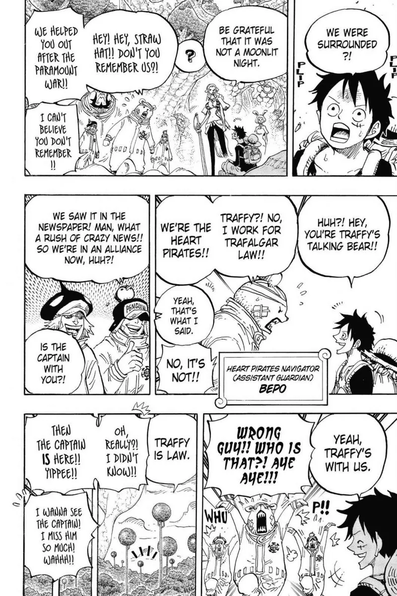 One Piece chapter 805