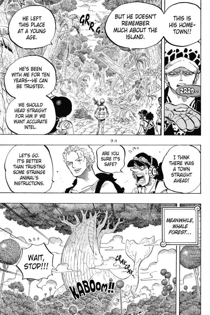 One Piece chapter 805