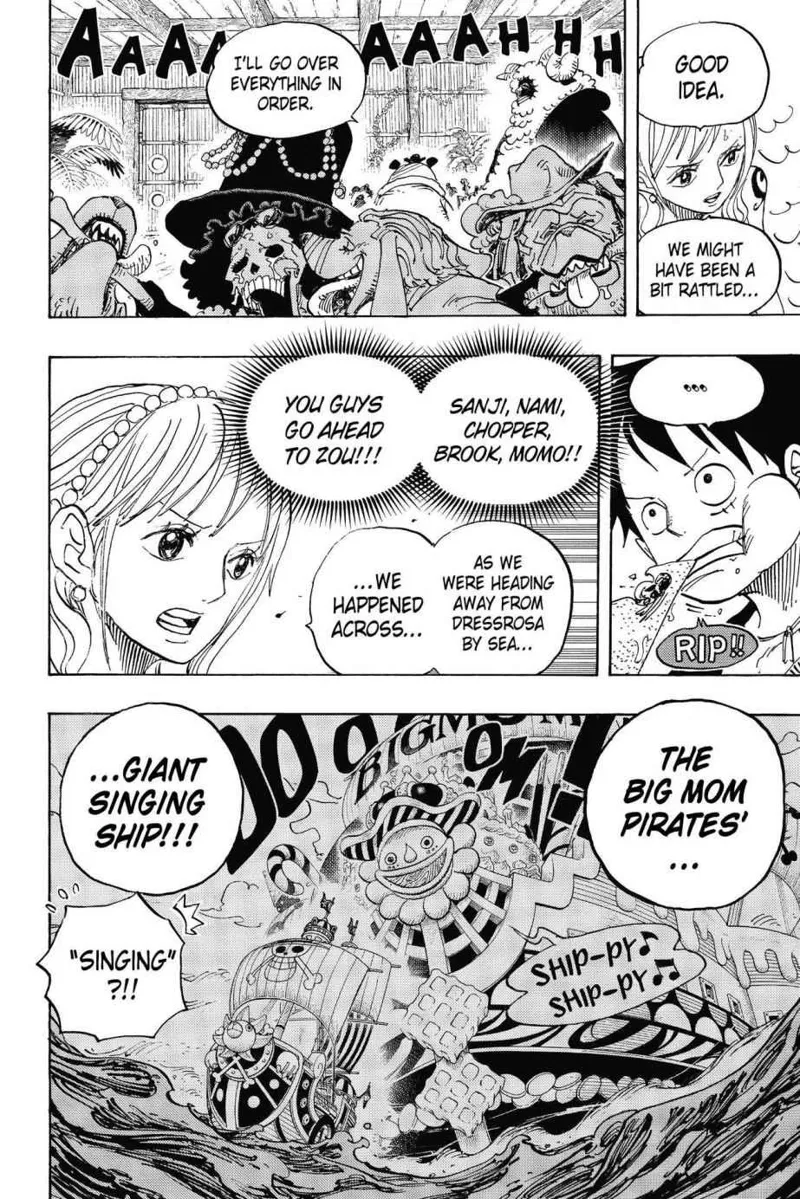 One Piece chapter 807