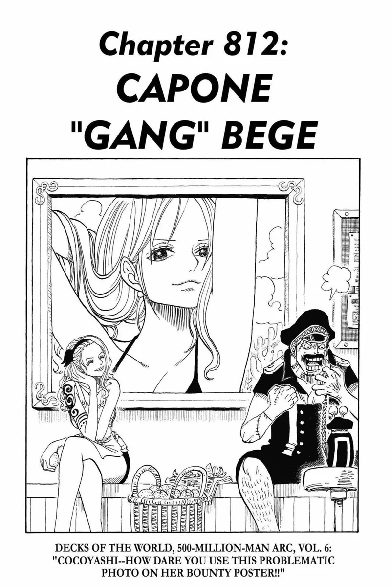 One Piece chapter 812
