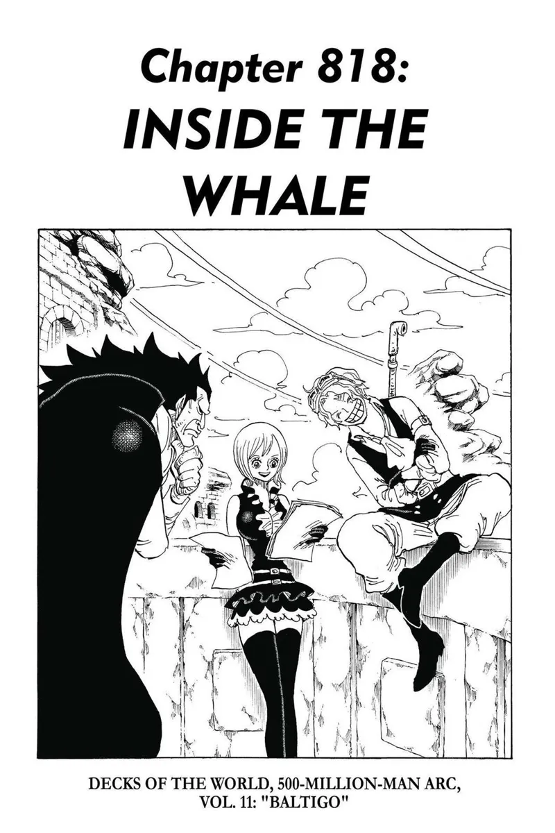 One Piece chapter 818