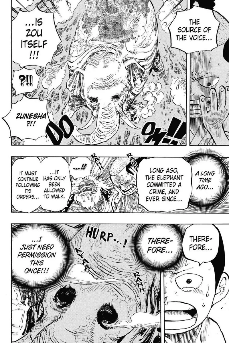 One Piece chapter 821
