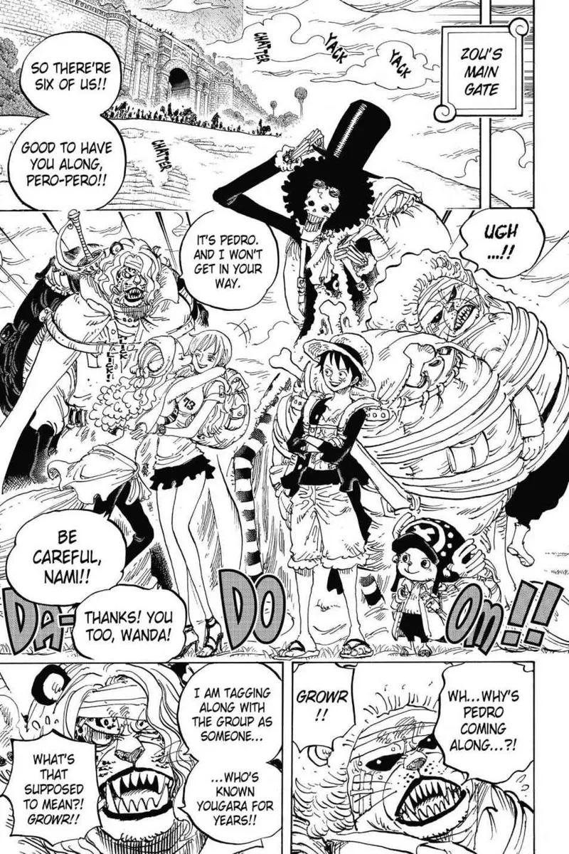 One Piece chapter 822