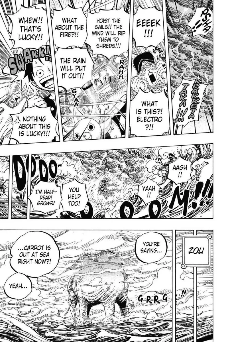 One Piece chapter 824