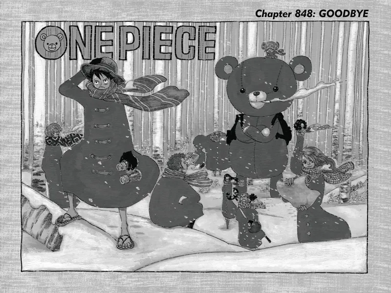 One Piece chapter 848