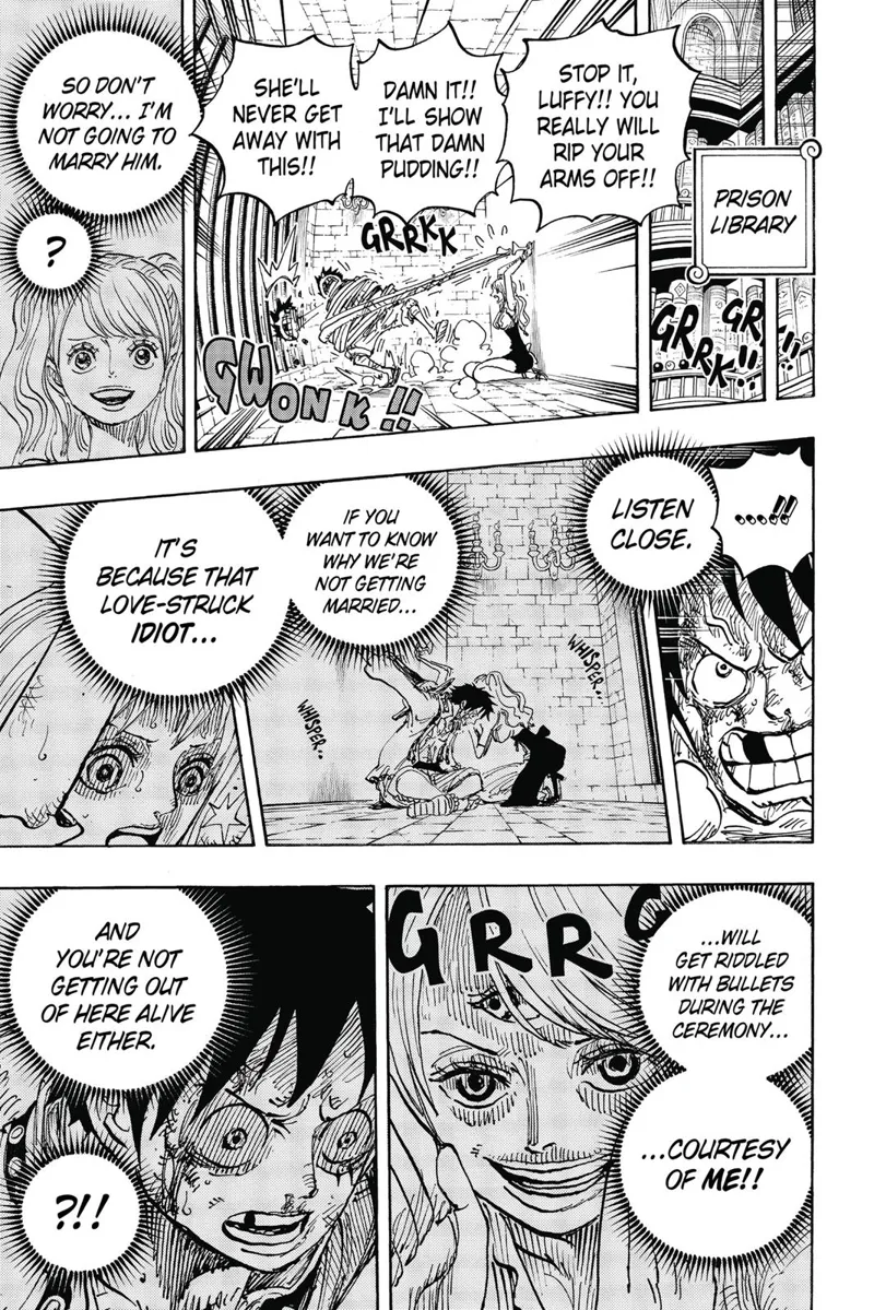 One Piece chapter 850