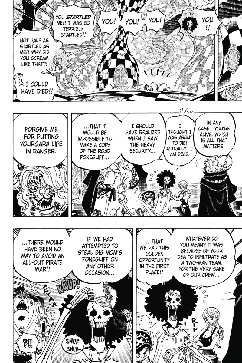 One Piece chapter 855