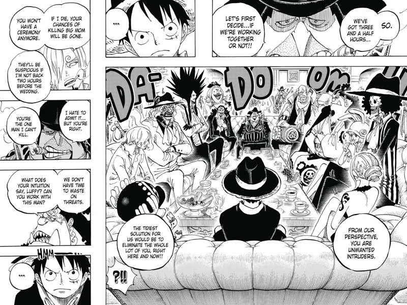 One Piece chapter 858
