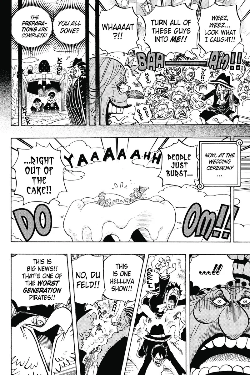 One Piece chapter 863