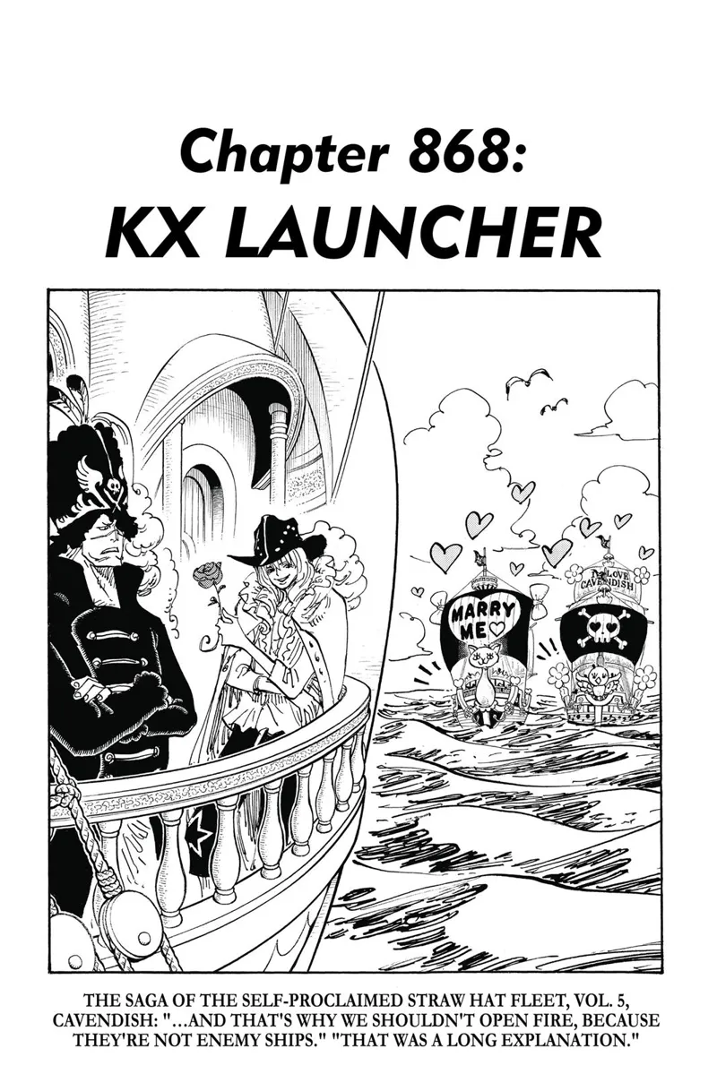 One Piece chapter 868