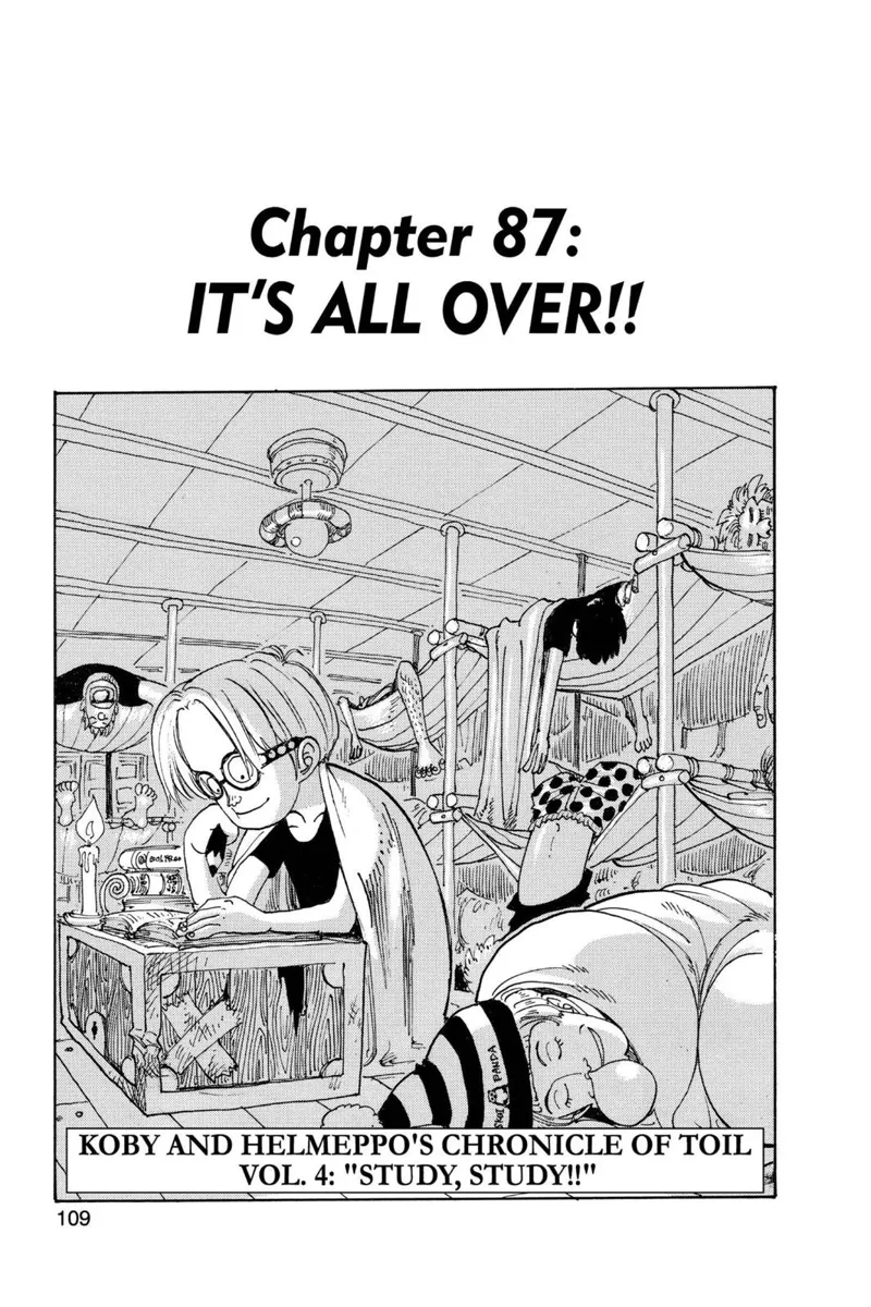One Piece chapter 87