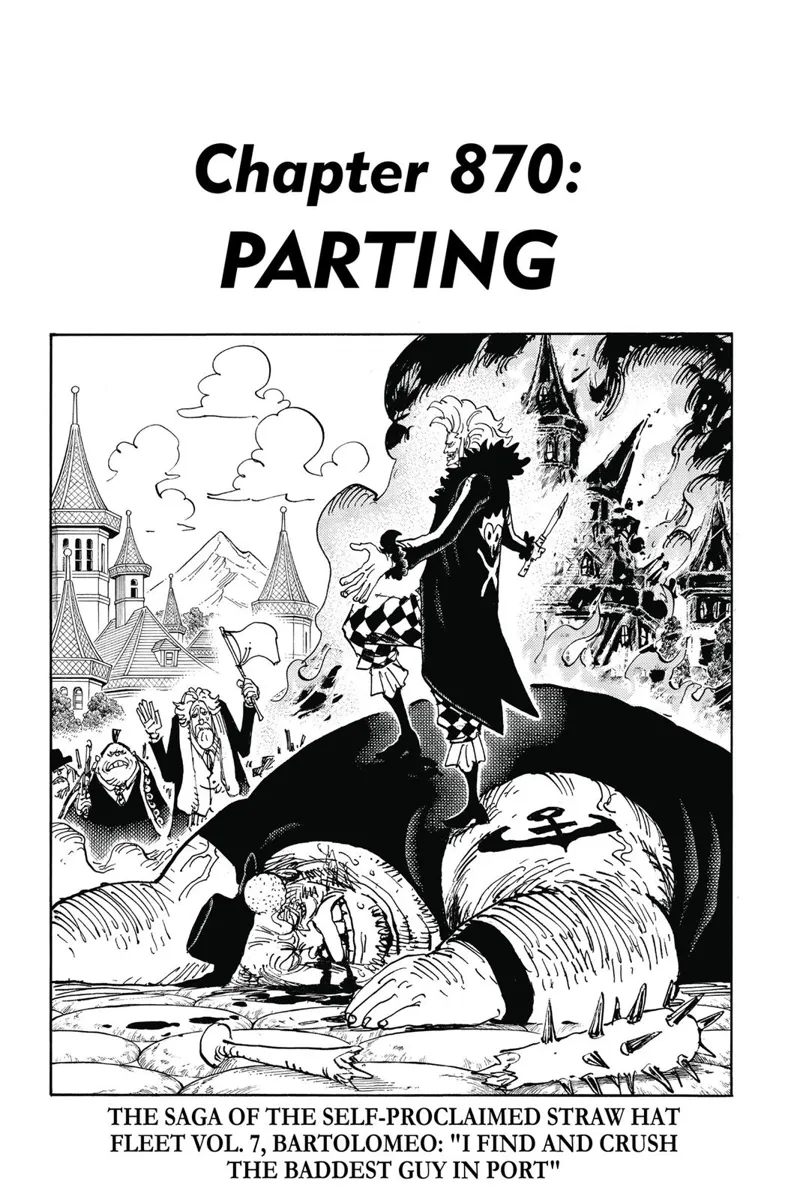 One Piece chapter 870