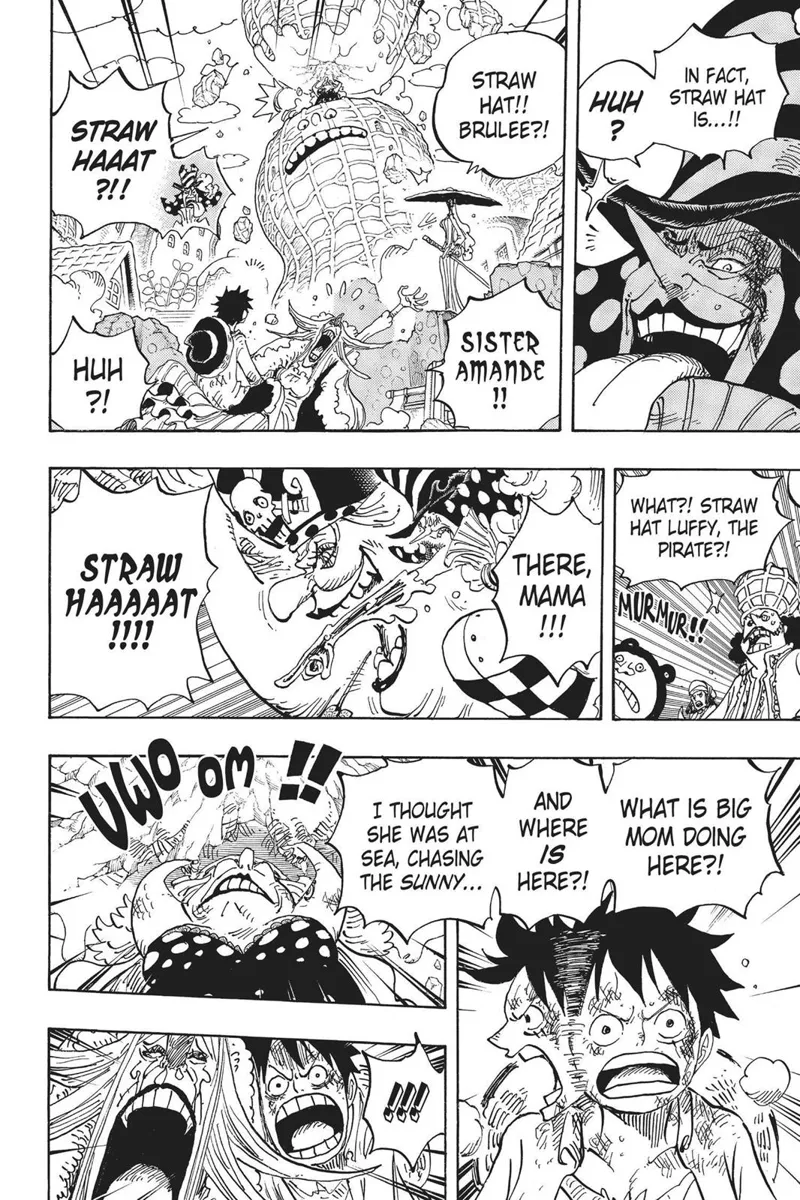One Piece chapter 885