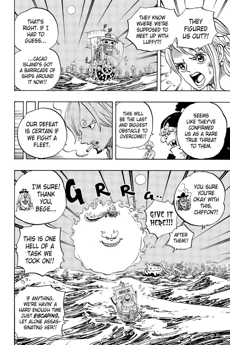 One Piece chapter 892
