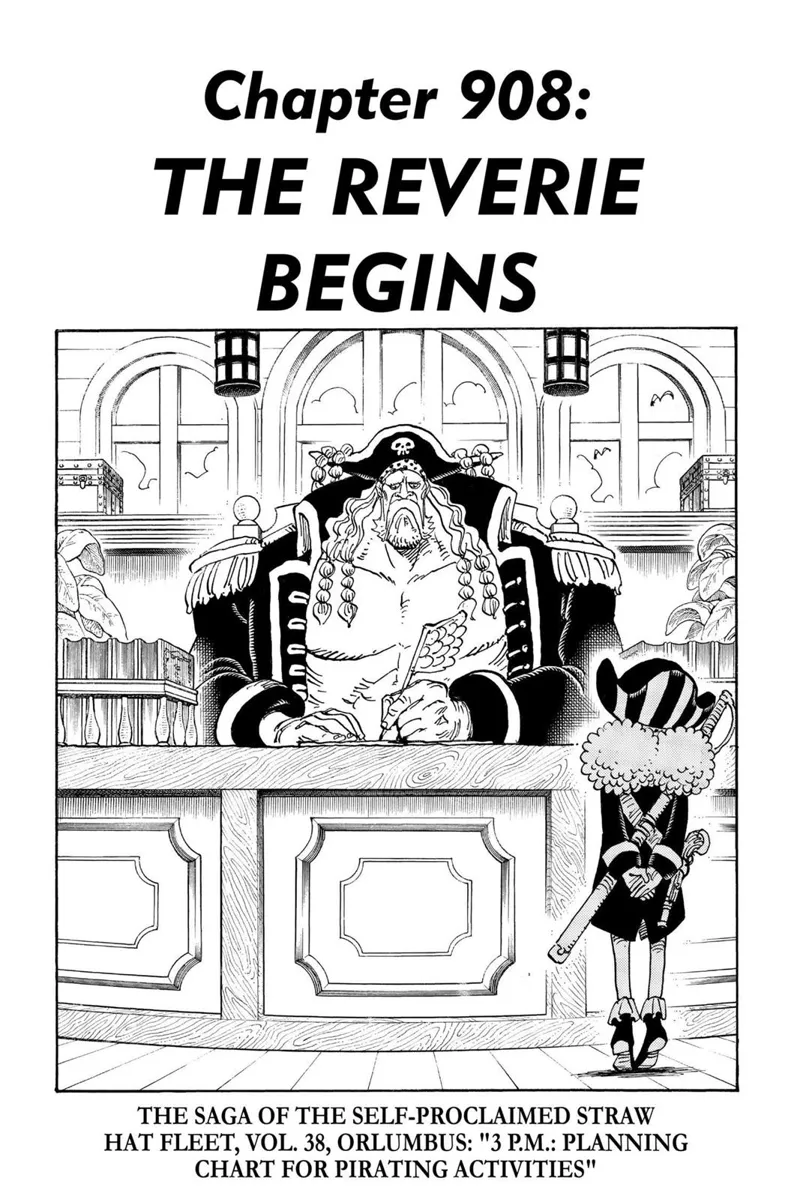 One Piece chapter 908