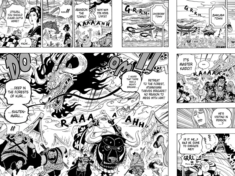 One Piece chapter 922