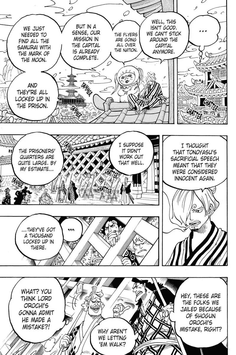 One Piece chapter 951