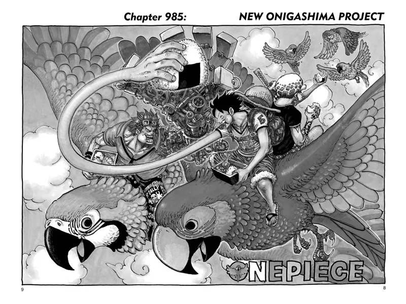 One Piece chapter 985