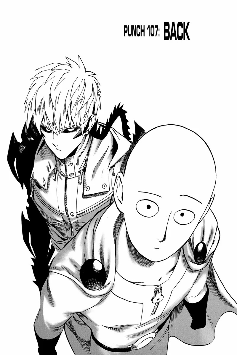 one punch man chapter 107