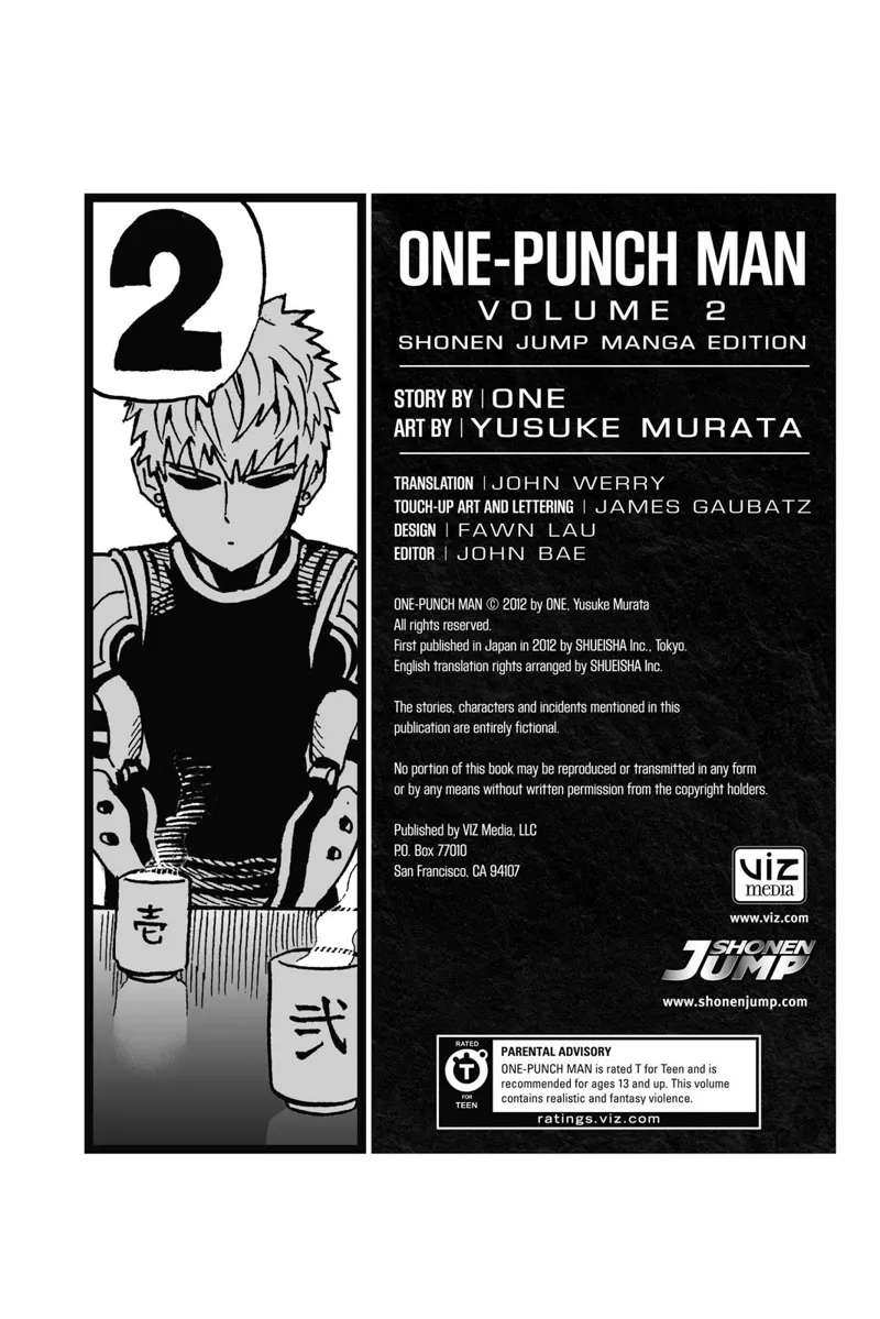 one punch man chapter 15.5