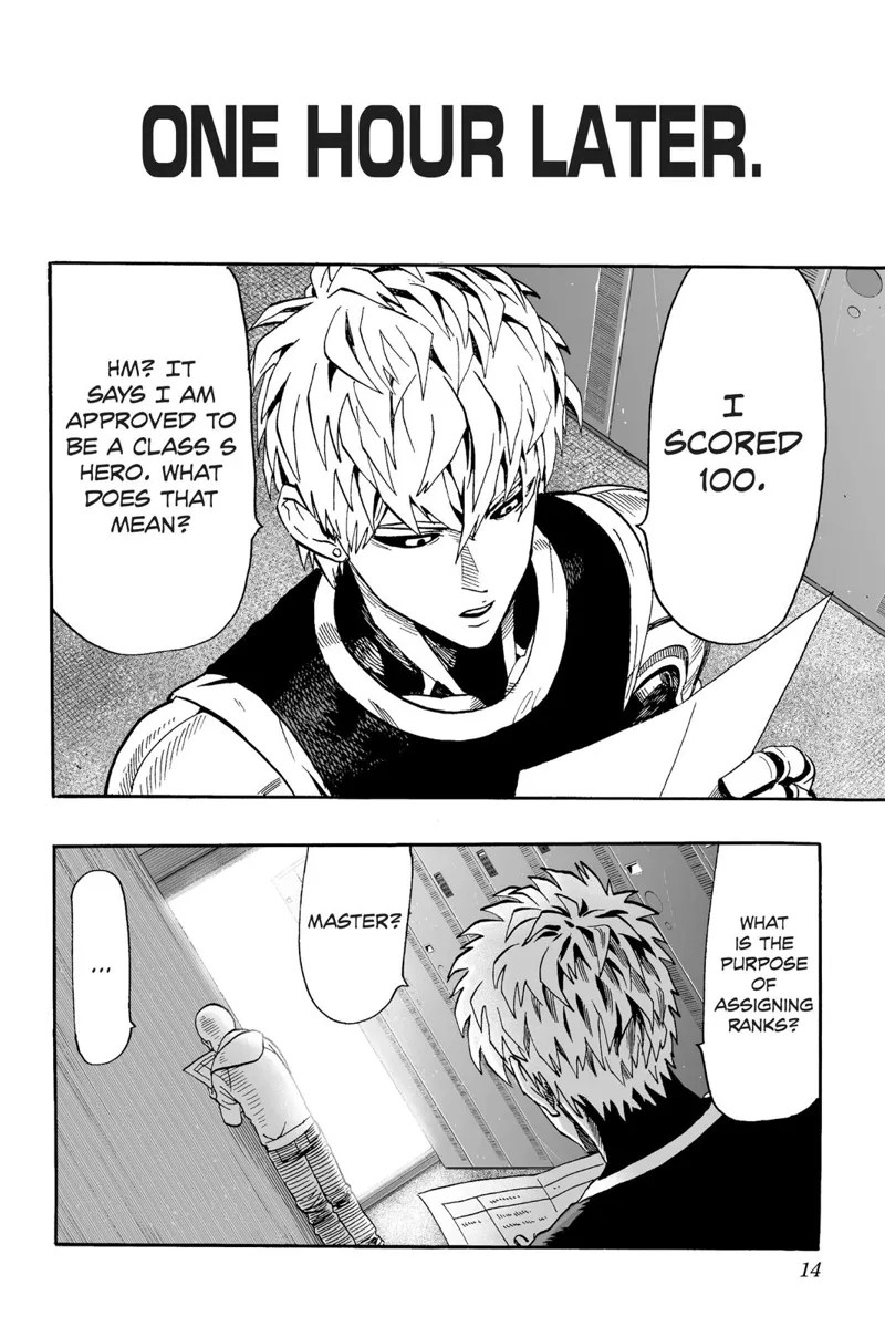 one punch man chapter 16