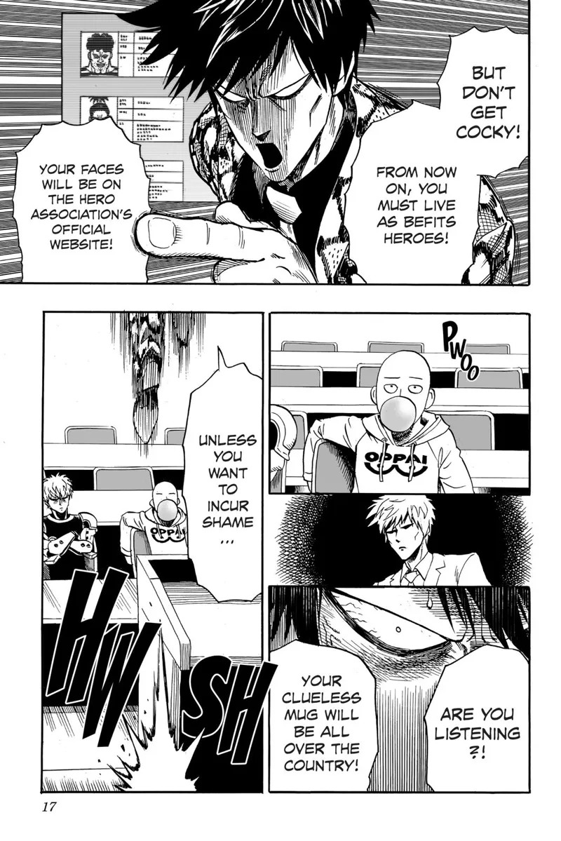one punch man chapter 16