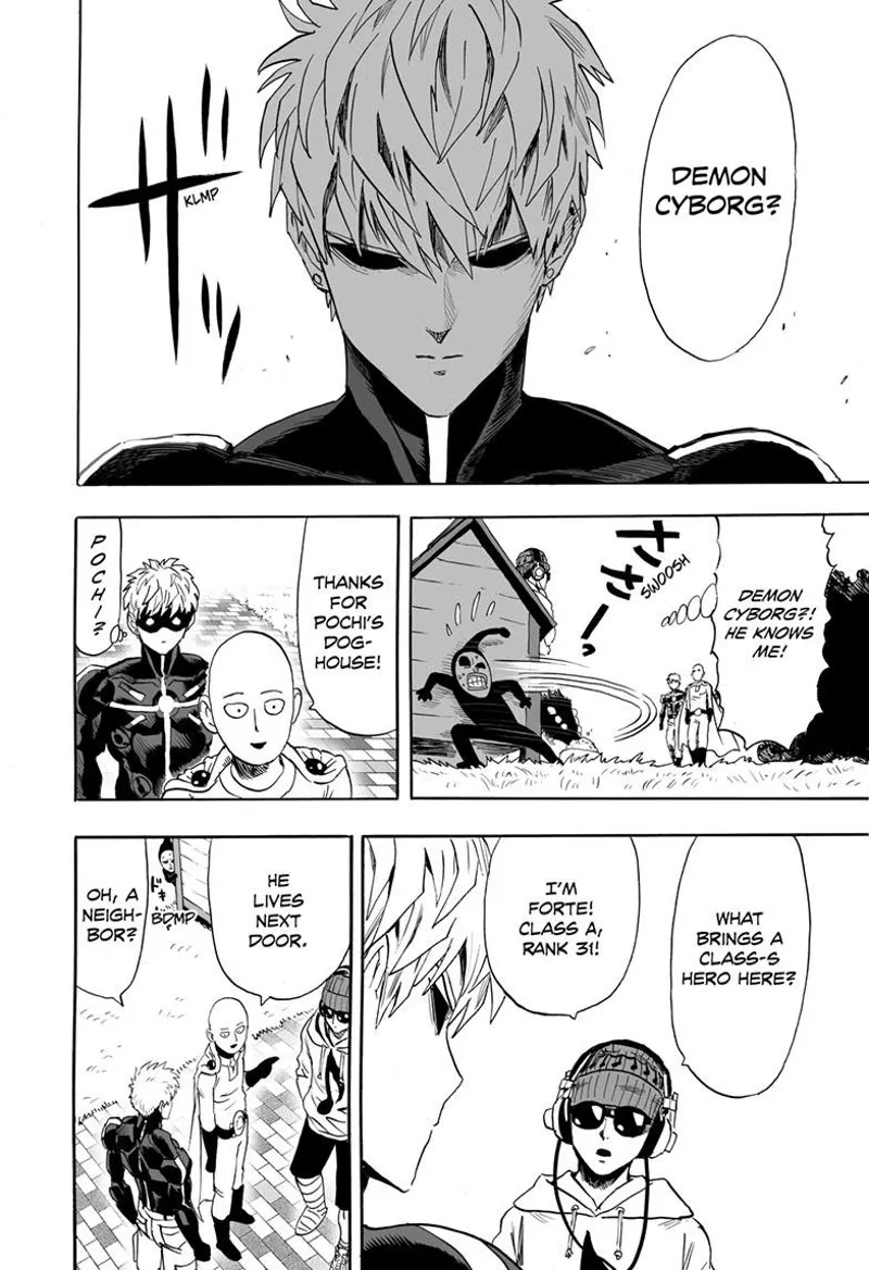 one punch man chapter 186