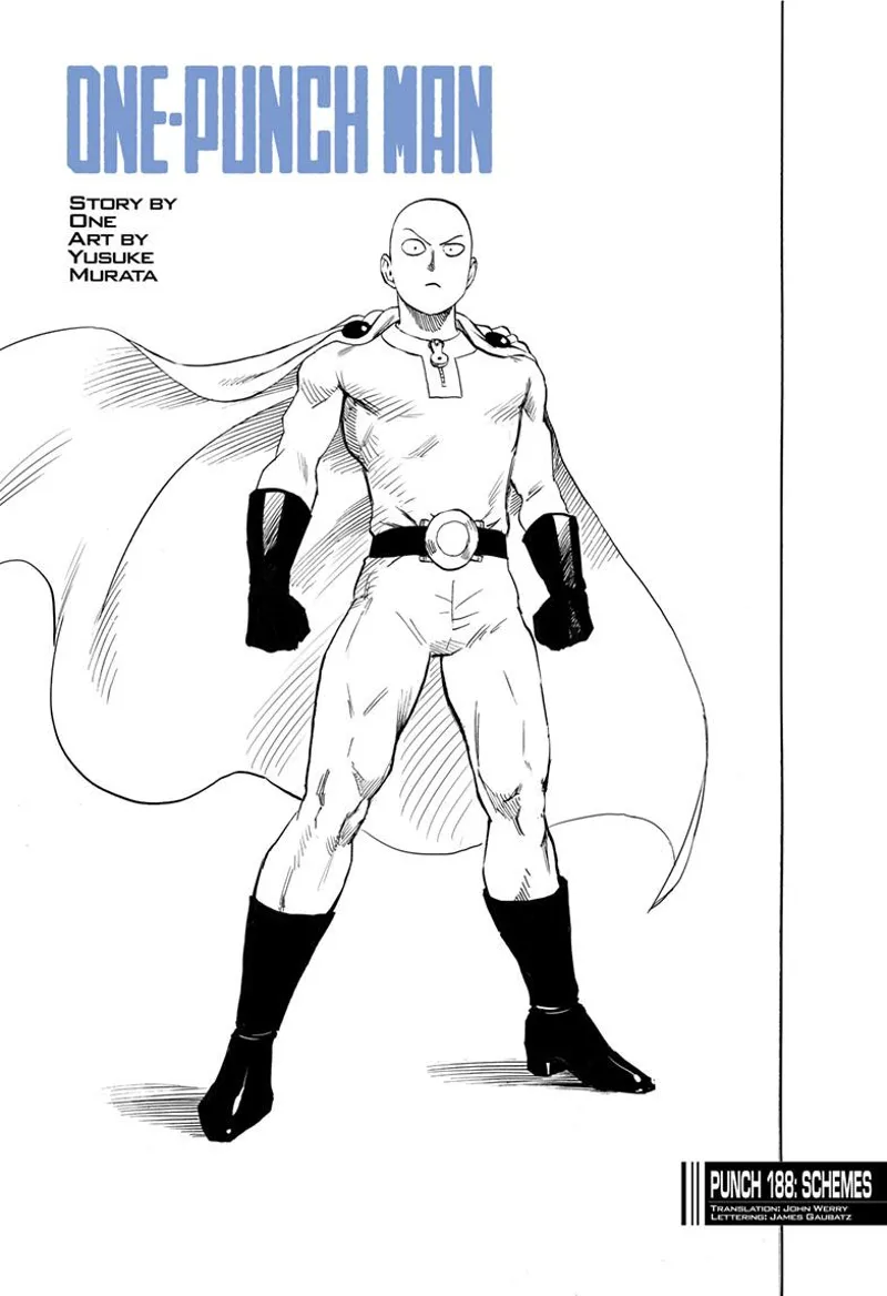 one punch man chapter 188