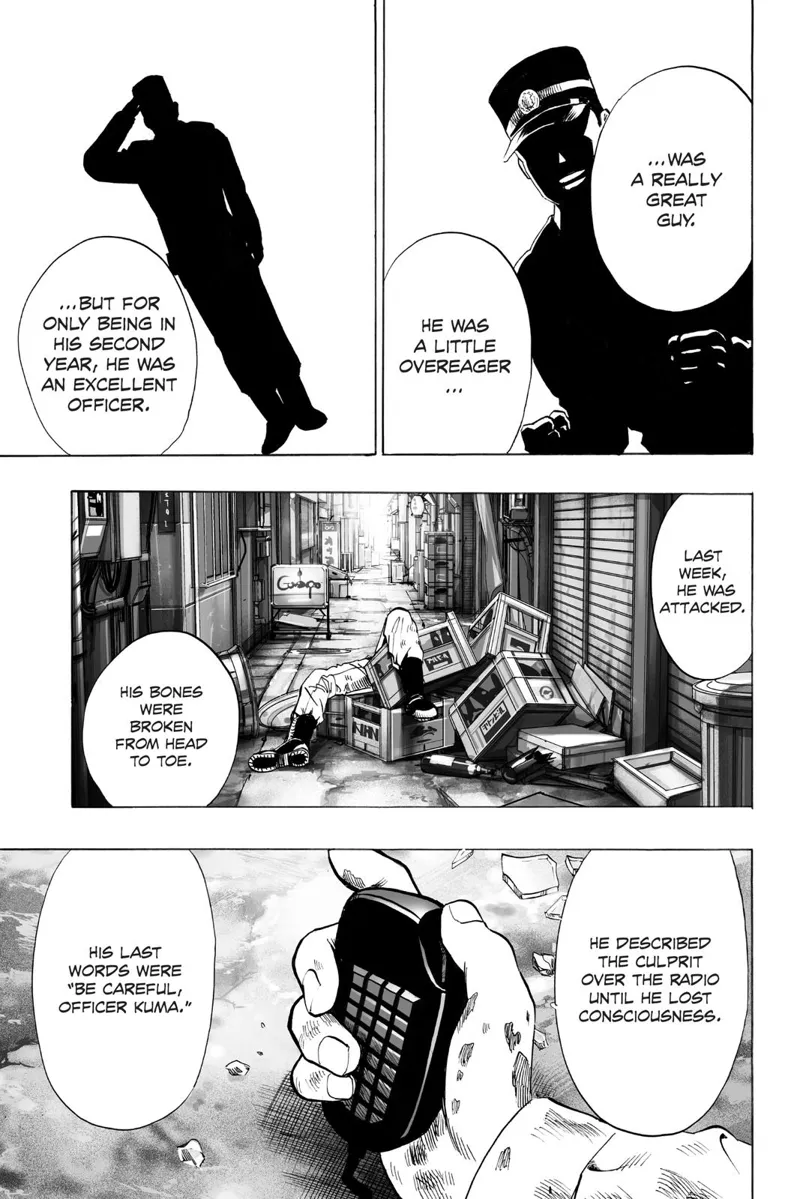 one punch man chapter 37.7