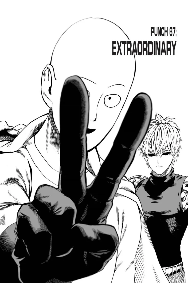 one punch man chapter 67