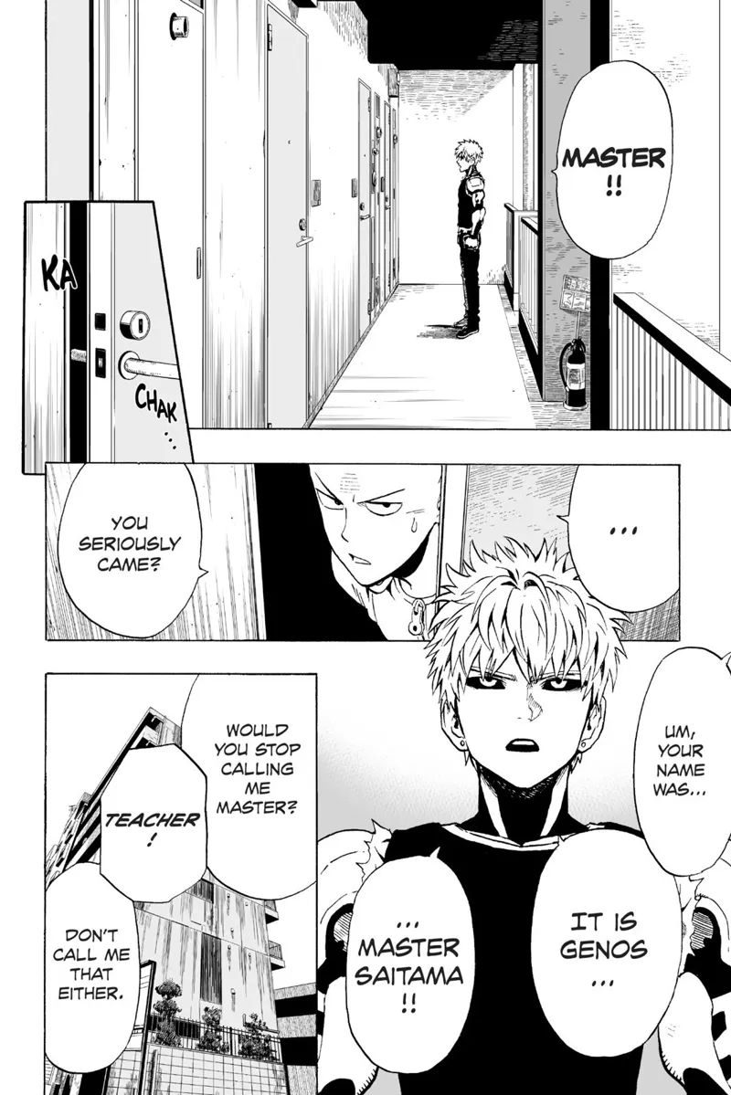 one punch man chapter 7