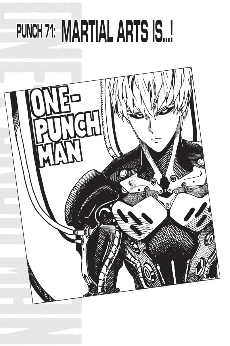 one punch man chapter 71