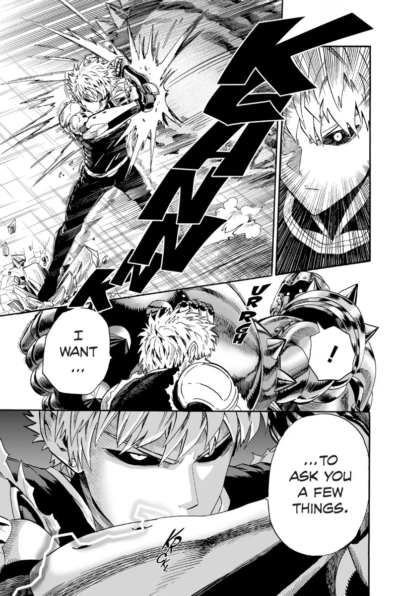one punch man chapter 8