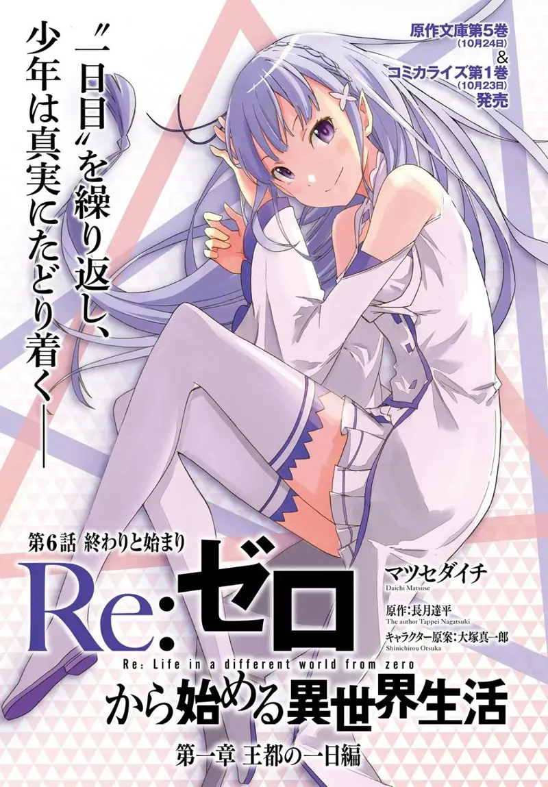 Re:Zero A Day in the Capital chapter 6