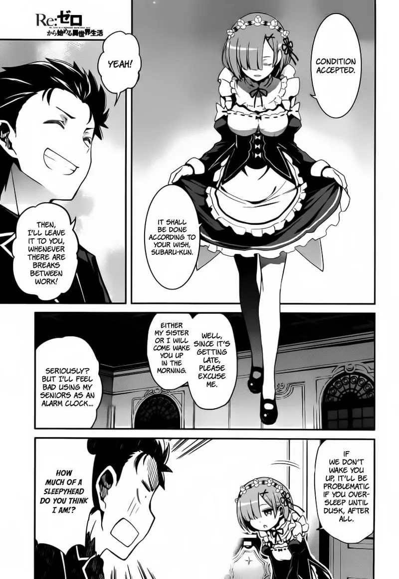Re:Zero A Week at the Mansion chapter 3
