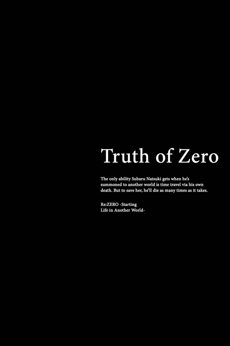 Re:Zero Truth Of Zero chapter 30