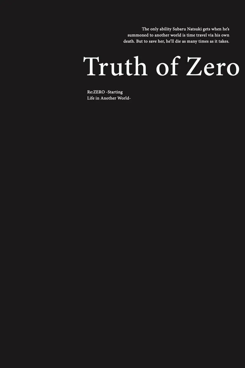 Re:Zero Truth Of Zero chapter 38
