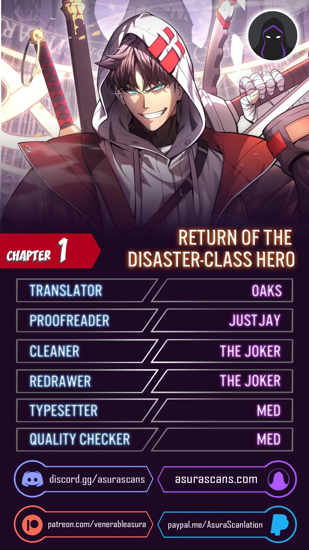 Return of the Disaster-Class Hero,Disaster-Class Hero,manga,Return of the Disaster-Class Hero manga,Disaster-Class Hero manga