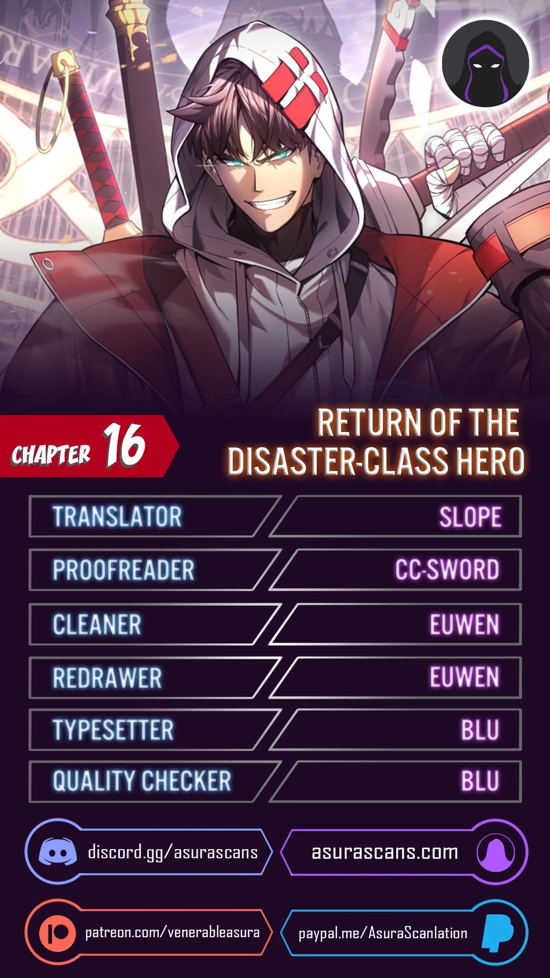 Return of the Disaster-Class Hero,Disaster-Class Hero,manga,Return of the Disaster-Class Hero manga,Disaster-Class Hero manga