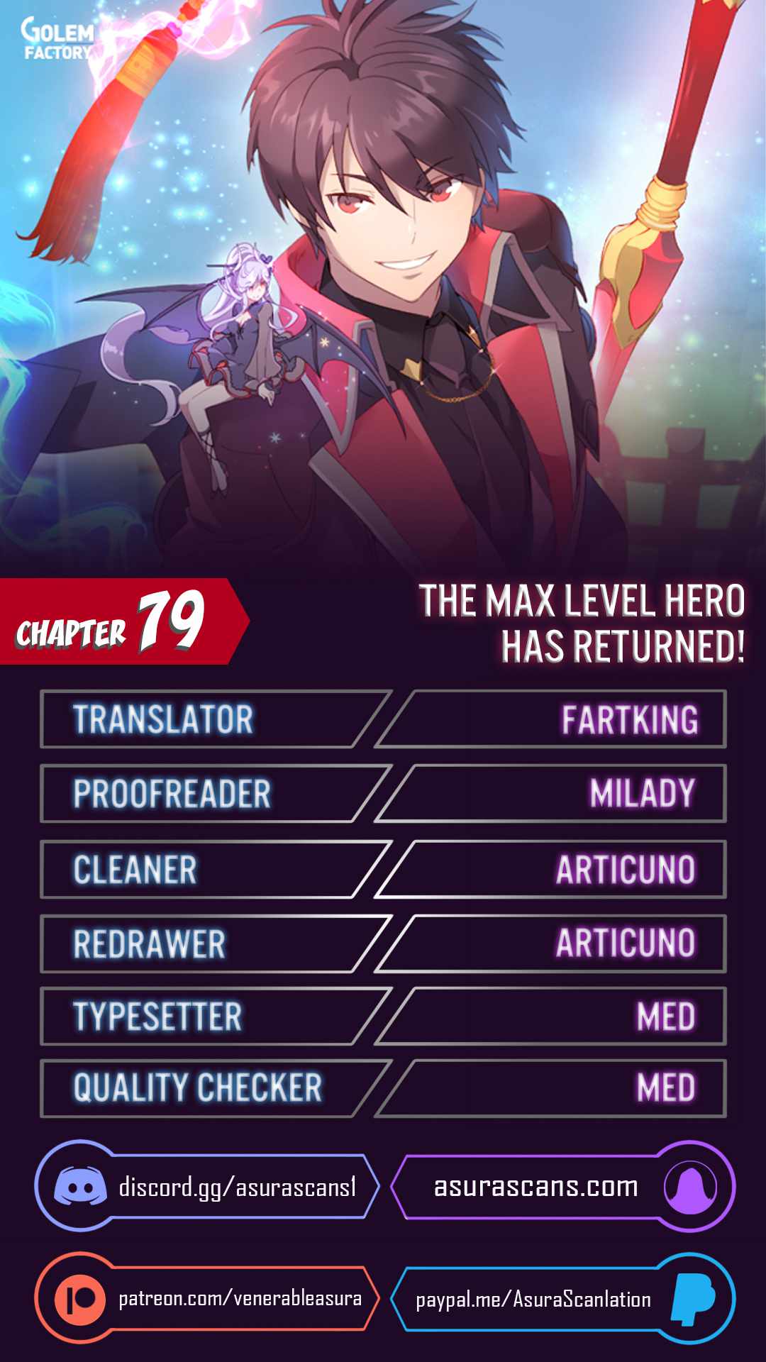 The Max Level Hero Has Returned manga, read The Max Level Hero Has Returned, The Max Level Hero Has Returned anime