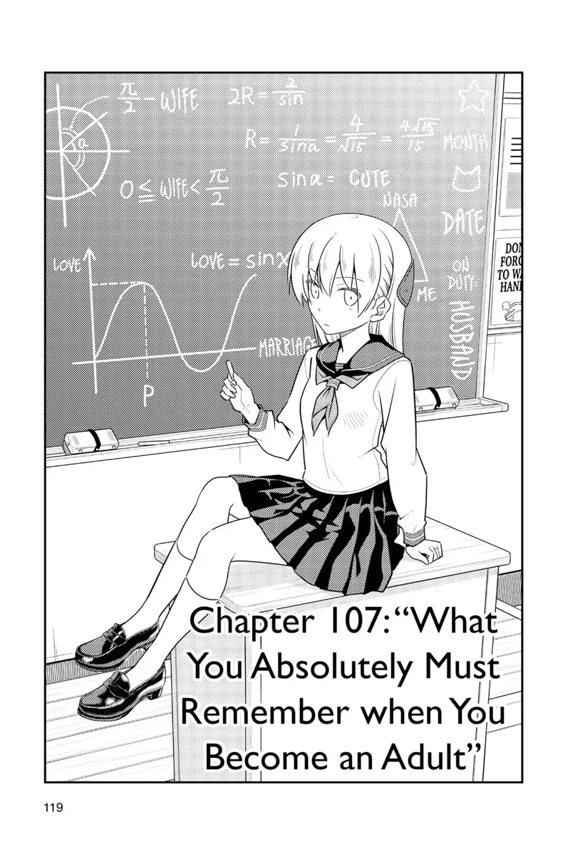 tonikaku cawaii chapter 107