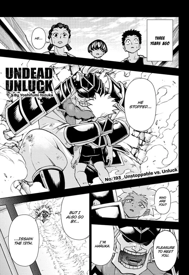 Undead Unluck chapter 193