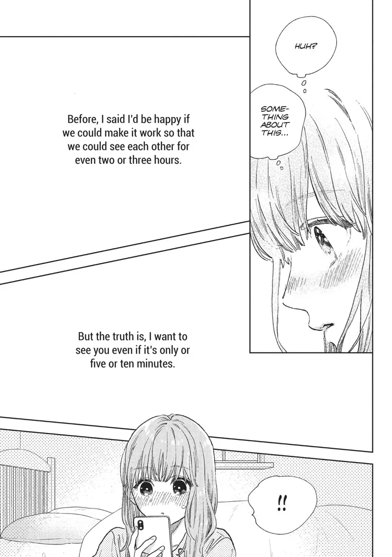 Yubisaki to Renren chapter 21