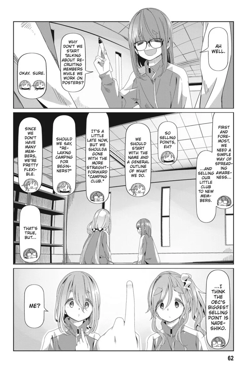 Yurucamp chapter 78