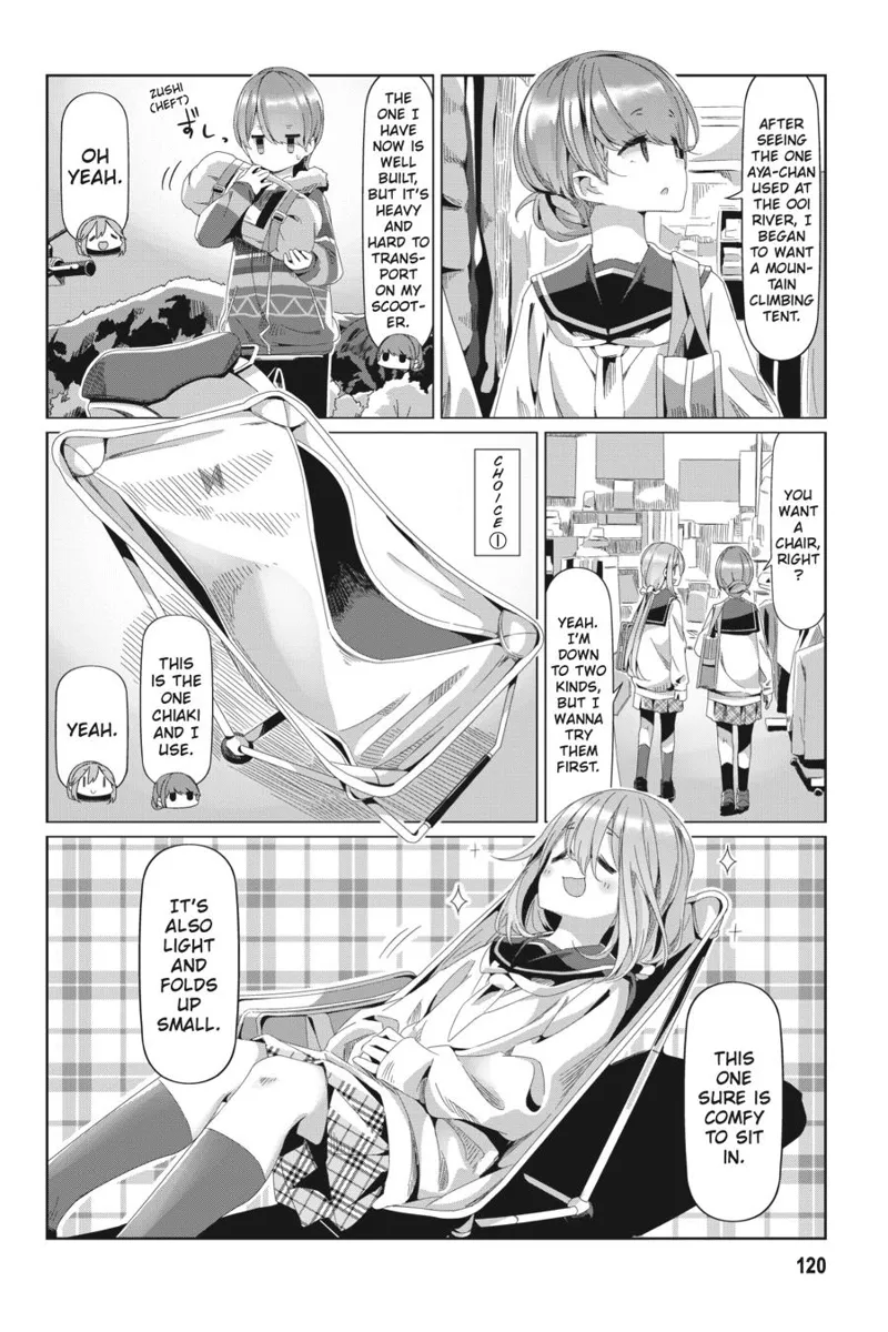 Yurucamp chapter 80